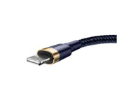 Cablu albastru Baseus 1.5A, 200 cm, de la USB la conector iPhone