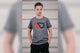 Tricou gri pentru copii - Maxton Design