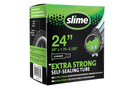 Camera Slime pentru bicicleta cu solutie Slime de etansare pana - 24" x 1.75 - 2.125" valva Schrader