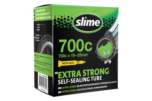 Camera Slime pentru bicicleta cu solutie Slime de etansare pana - 700 x 19-25mm valva Presta