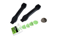 Plasturi autoadezivi Slime Peel & Stick + leviere pentru repararea camerelor de bicicleta