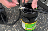 Kit de reparare a pneurilor Slime Smart Spair Plus - Inflator de pneu si 14 oz de sigilant de urgenta pentru repararea pneurilor