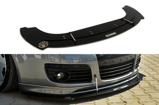 Spoiler Maxton Design tip Racing pentru bara fata GTI VW Golf V 30TH (2003-2008), negru mat