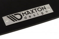 Spoiler Maxton Design tip Racing pentru bara fata GTI VW Golf V 30TH (2003-2008), negru mat