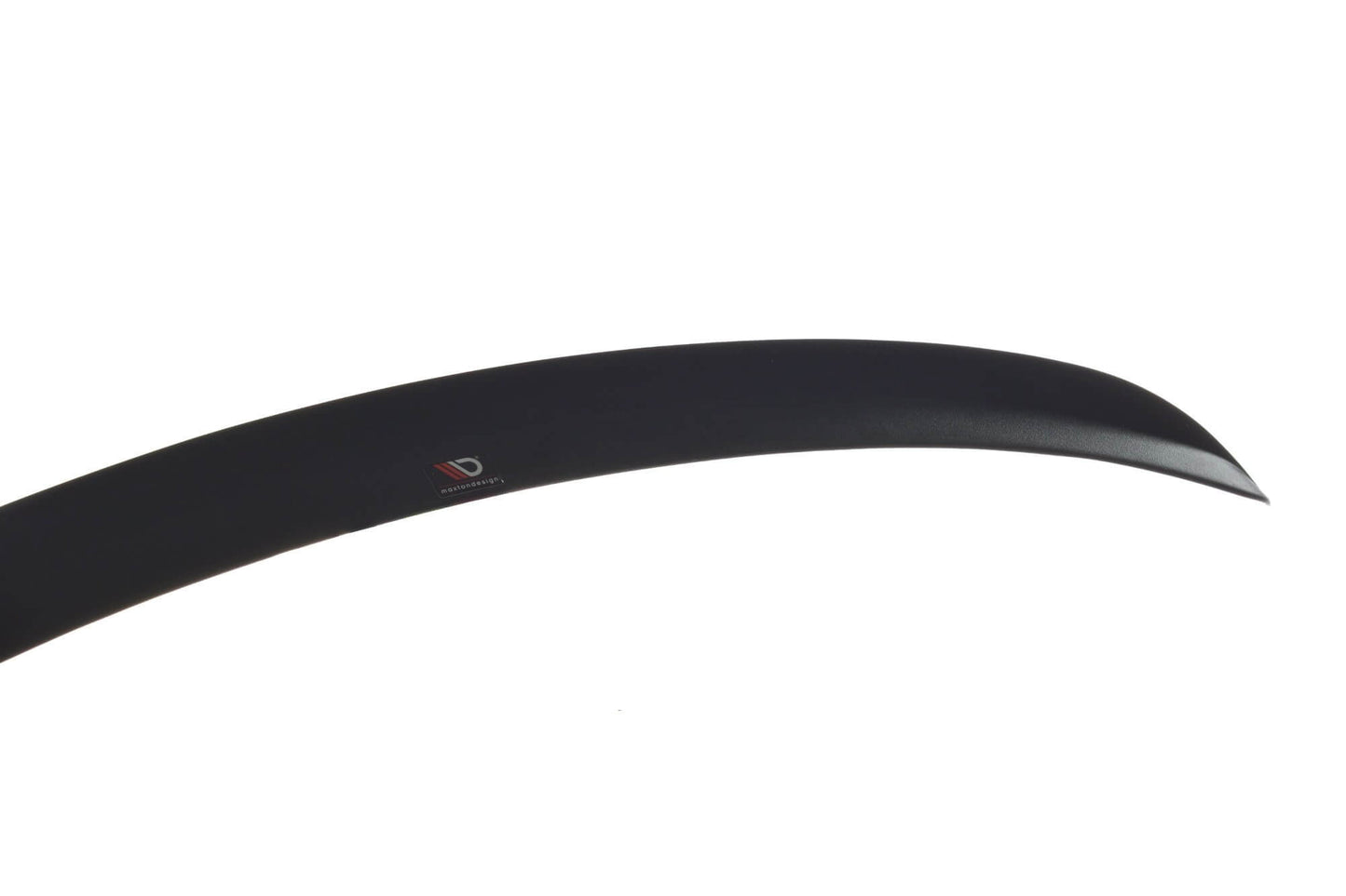 Spoiler Maxton Design tip S1 pentru portbagajul Audi A1 8X 2014-2018, 3 usi, negru mat