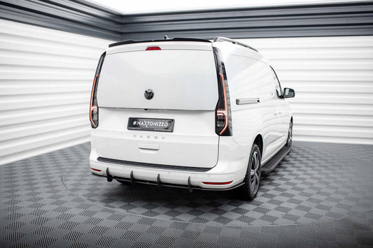 Maxton Design Street Pro Spoiler bara spate pentru Volkswagen Caddy Maxi (dupa 2020), negru mat