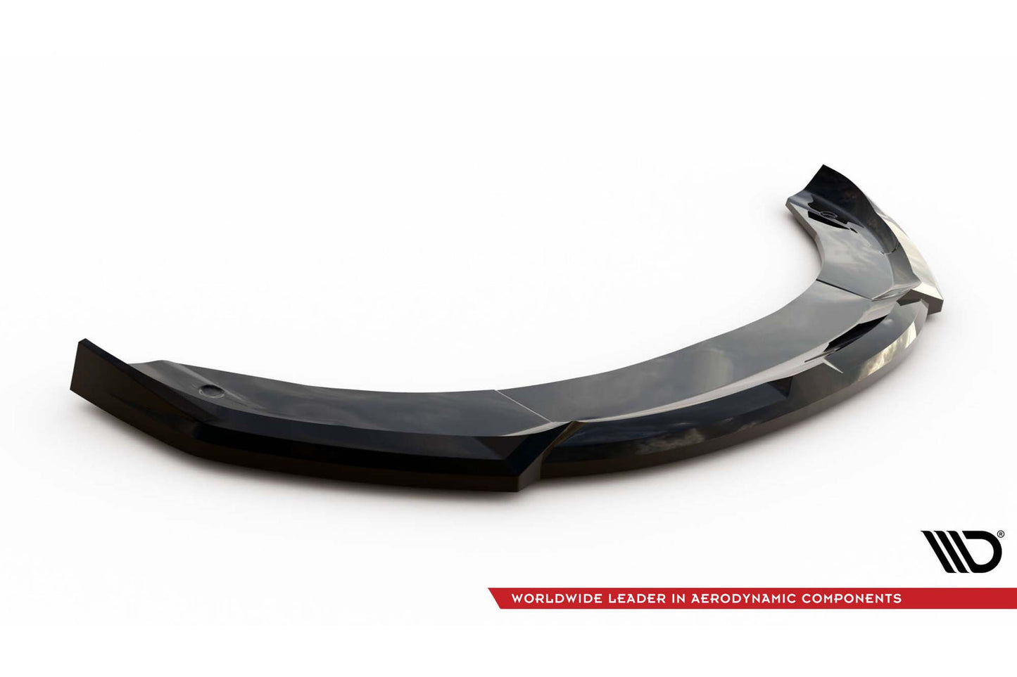 Spoiler Maxton Design versiunea 1 pentru Alfa Romeo Tonale bară față după 2022, negru lucios