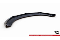 Spoiler Maxton Design versiunea 1 pentru Alfa Romeo Tonale bară față după 2022, negru lucios