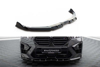 Splitter Maxton Design versiunea 1 pentru bara fata BMW X5 M F95 (dupa 2023), lac negru