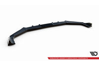 Splitter Maxton Design versiunea 1 pentru bara fata BMW X5 M F95 (dupa 2023), lac negru