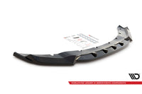 Splitter Maxton Design versiunea 1 pentru bara fata BMW X5M F15 (2014-2018), lac negru