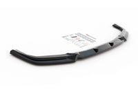 Splitter Maxton Design versiunea 1 pentru bara fata BMW X5M F95 (dupa 2018), lac negru