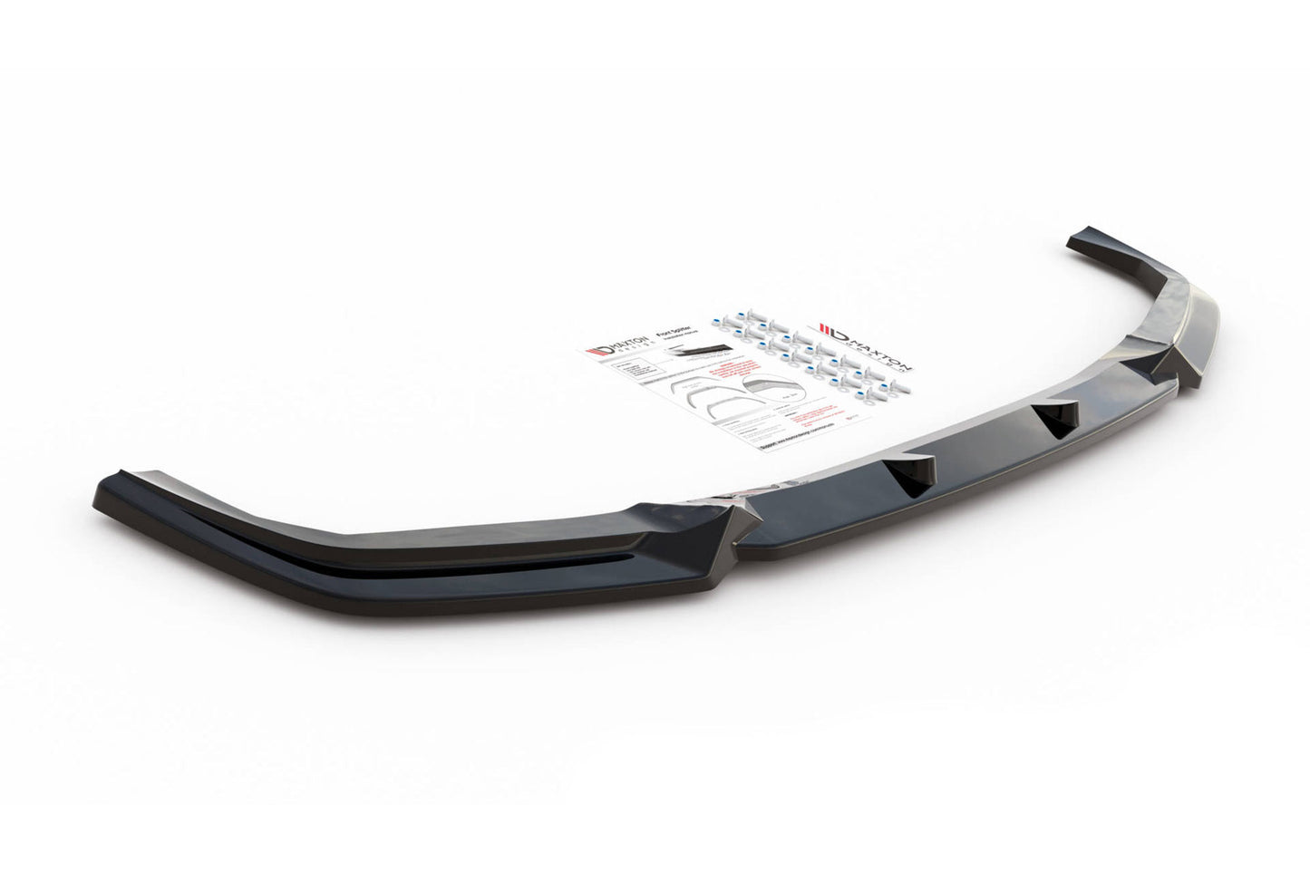 Maxton Design insert difuser Street Pro pentru BMW X5M F95 (dupa 2018), negru mat