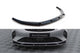 Splitter Maxton Design versiunea 1 pentru bara fata Opel Corsa F dupa 2019, lac negru