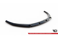 Splitter Maxton Design versiunea 1 pentru bara fata Opel Corsa F dupa 2019, lac negru