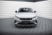 Splitter Maxton Design versiunea 1 pentru bara fata Opel Corsa F dupa 2019, lac negru