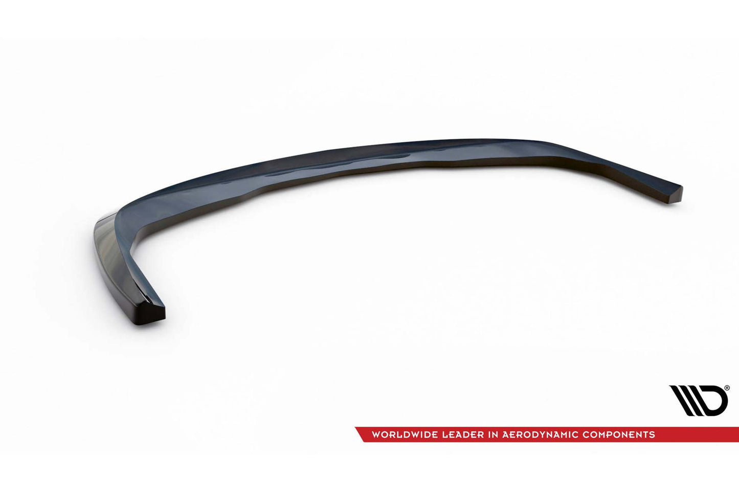 Spoiler Maxton Design versiunea 1 pentru bara față Volvo C70 MK1 (1997-2005), negru mat