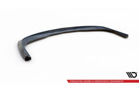 Spoiler Maxton Design versiunea 1 pentru bara față Volvo C70 MK1 (1997-2005), negru mat