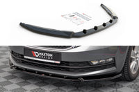 Splitter Maxton Design Versiunea 1 pentru Skoda Octavia (2016-2020) cu bara fata standard, Lac Negru