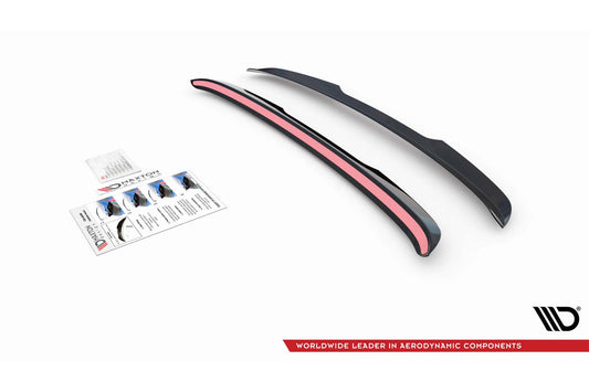 Spoiler plafon Maxton Design versiunea 1 pentru Volvo V70 (2007-2013), lac negru