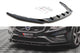 Spoiler / Splitter Maxton Design versiunea 2 pentru bara fata R-Design Volvo S60 (2014-2018), negru lacuit