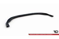 Splitter Maxton Design versiunea 2 pentru bara fata RS Line Renault Clio (2019-2023), lac negru