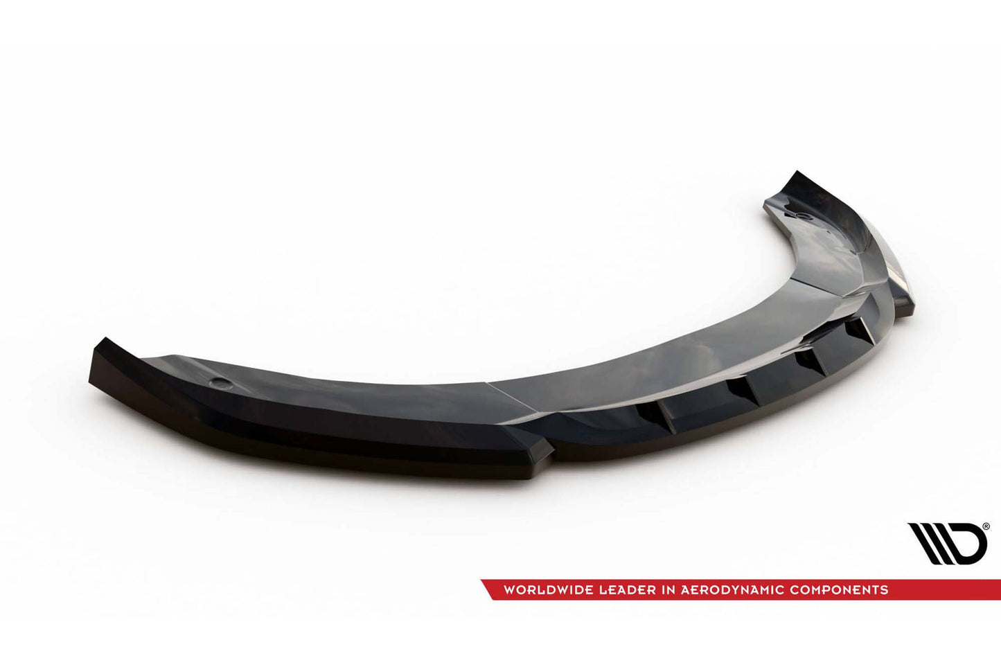 Spoiler Maxton Design versiunea 2 pentru Alfa Romeo Tonale bara față după 2022, negru lucios