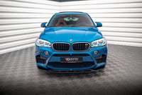 Splitter Maxton Design versiunea 2 pentru bara fata BMW X5M F85, X6M F86 (2014-2018), culoare carbon