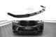 Splitter Maxton Design versiunea 2 pentru bara fata BMW X5 M F95 (dupa 2018), lac negru