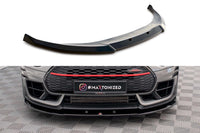 Spoiler bara fata Maxton Design versiunea 2 pentru Mini Cooper Clubman John Cooper Works F54 (2015-2019), lac negru