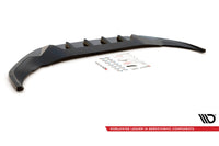 Splitter Maxton Design versiunea 2 pentru bara fata Volkswagen Arteon R dupa 2020, negru lacuit