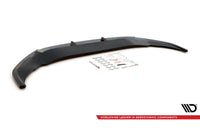 Splitter Maxton Design versiunea 2 pentru bara fata Volkswagen Arteon R (dupa 2020), culoare negru lacuit