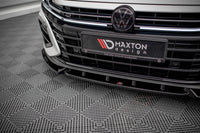 Splitter bara fata Maxton Design versiunea 2 pentru Volkswagen Arteon R dupa 2020, negru mat