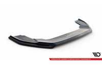 Splitter Maxton Design versiunea 2 pentru bara fata a Volkswagen Crafter dupa 2016, lac negru
