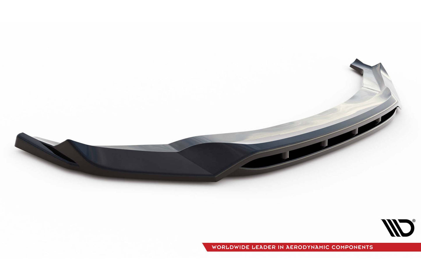 Splitter Maxton Design versiunea 3 pentru bara fata BMW X5 M F85, X6 M F86 (2014-2018), culoare carbon