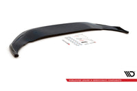Splitter versiunea 3 Maxton Design pentru bara fata Volkswagen Arteon R dupa 2020, negru mat