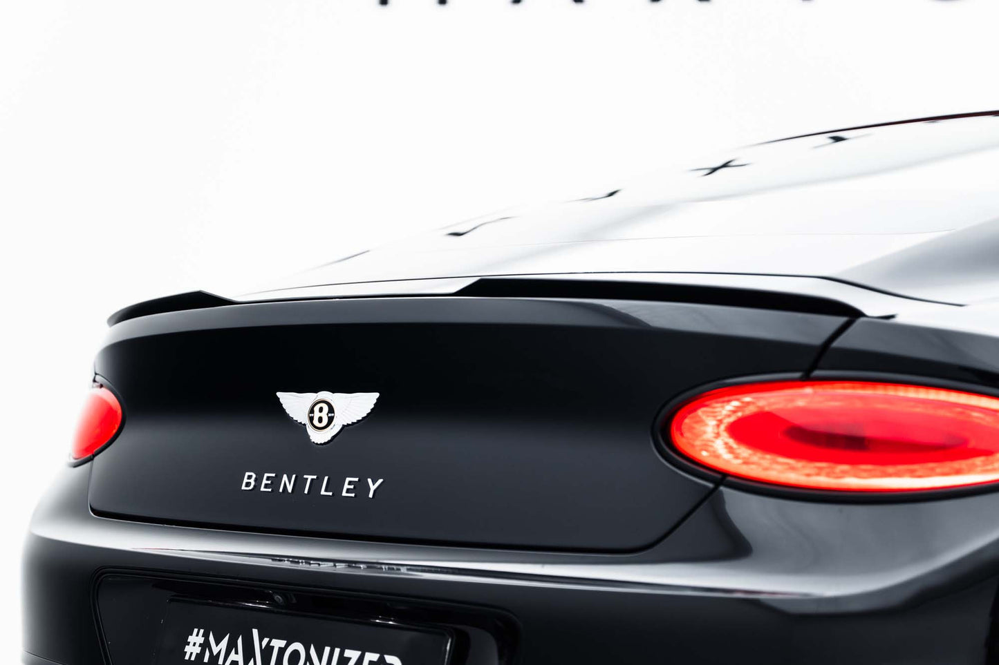 Spoiler Maxton Design pentru Bentley Continental GT Coupe (2018-2023), negru lucios