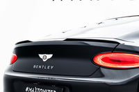 Spoiler Maxton Design pentru Bentley Continental GT Coupe (2018-2023), negru lucios