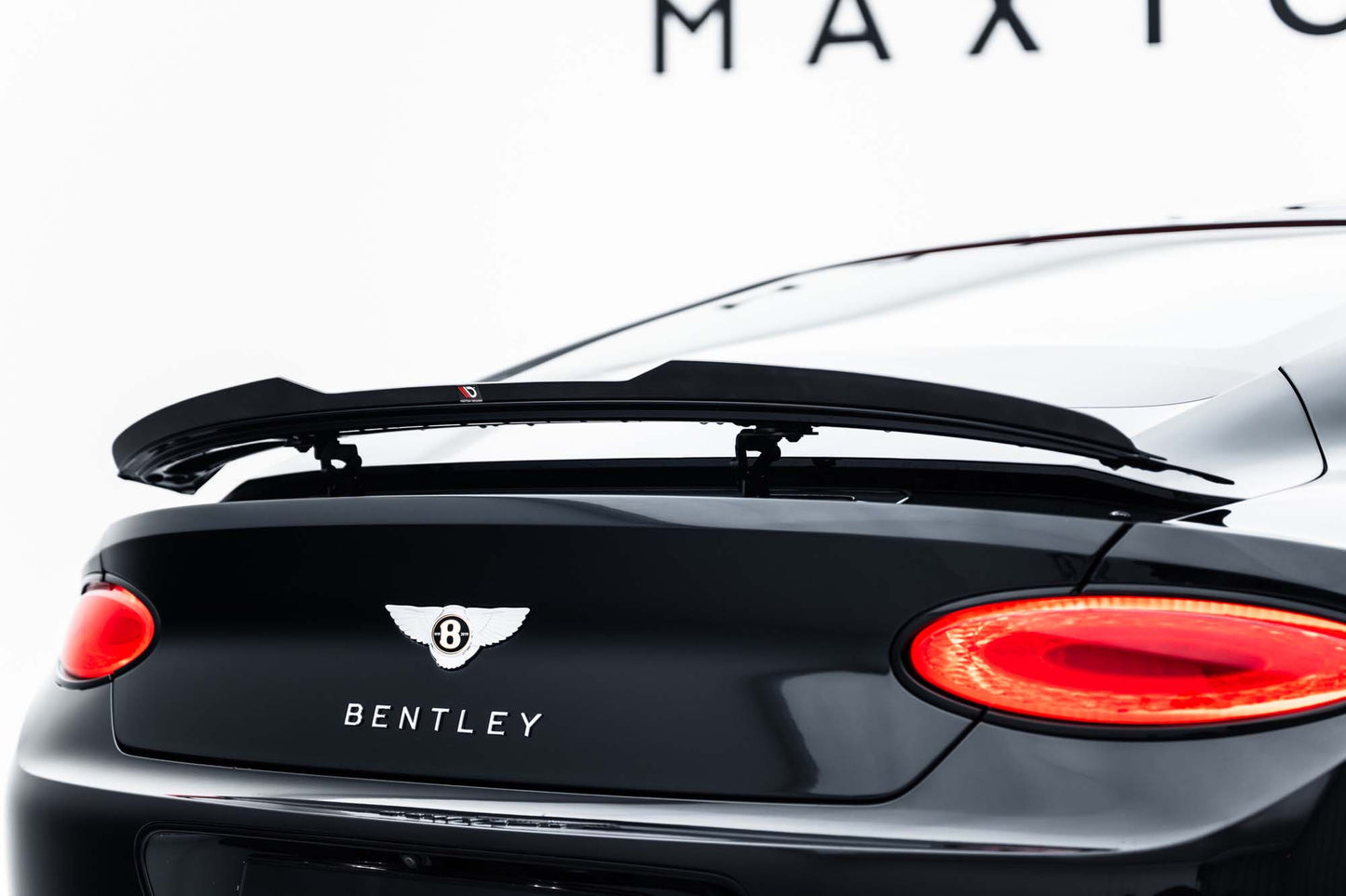 Spoiler Maxton Design pentru Bentley Continental GT Coupe (2018-2023), negru lucios
