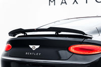 Spoiler Maxton Design pentru Bentley Continental GT Coupe (2018-2023), negru lucios