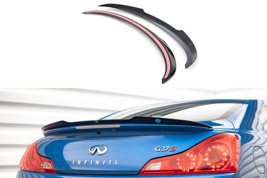 Spoiler portbagaj Maxton Design pentru Infiniti G37 Coupe (2009-2013), negru mat