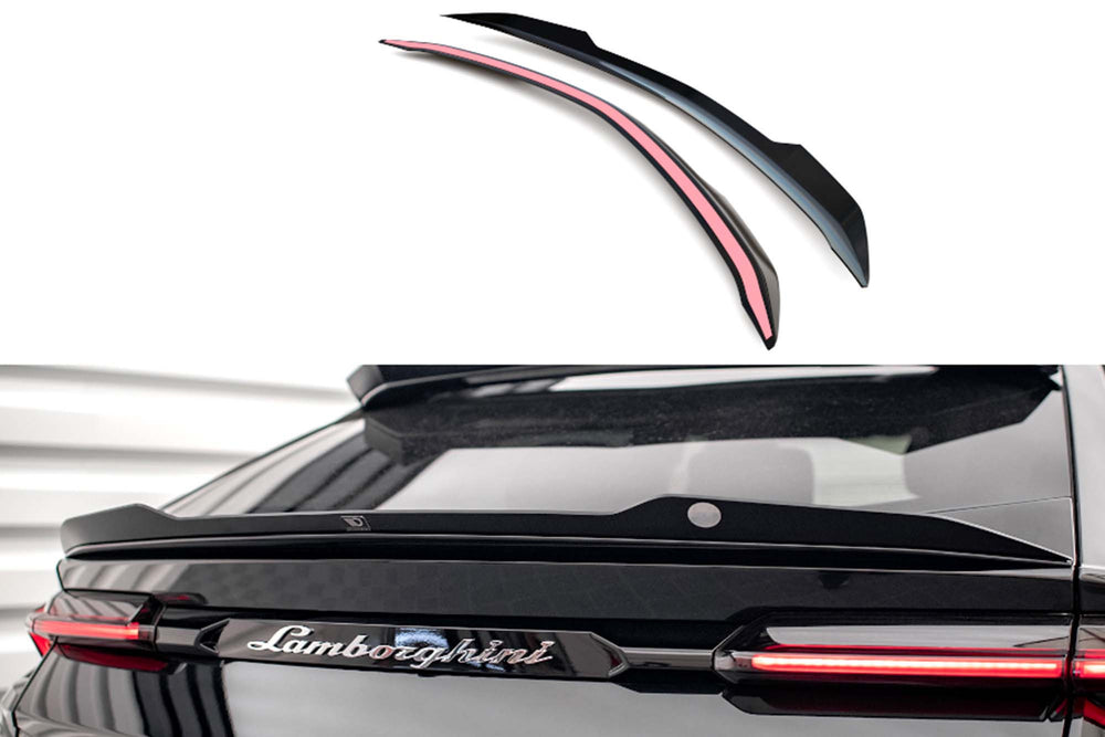 Spoiler portbagaj Maxton Design pentru Lamborghini Urus MK1 (dupa 2018), lac negru