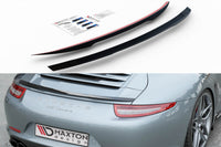 Spoiler Maxton Design pentru Porsche 911 Carrera 991 (2011-2016), lac negru