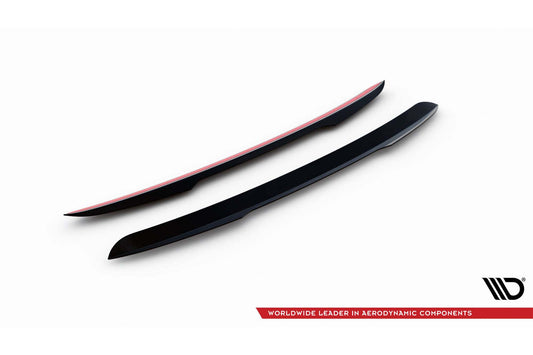 Spoiler Maxton Design pentru Porsche 911 Turbo 997 (2004-2009), lac negru
