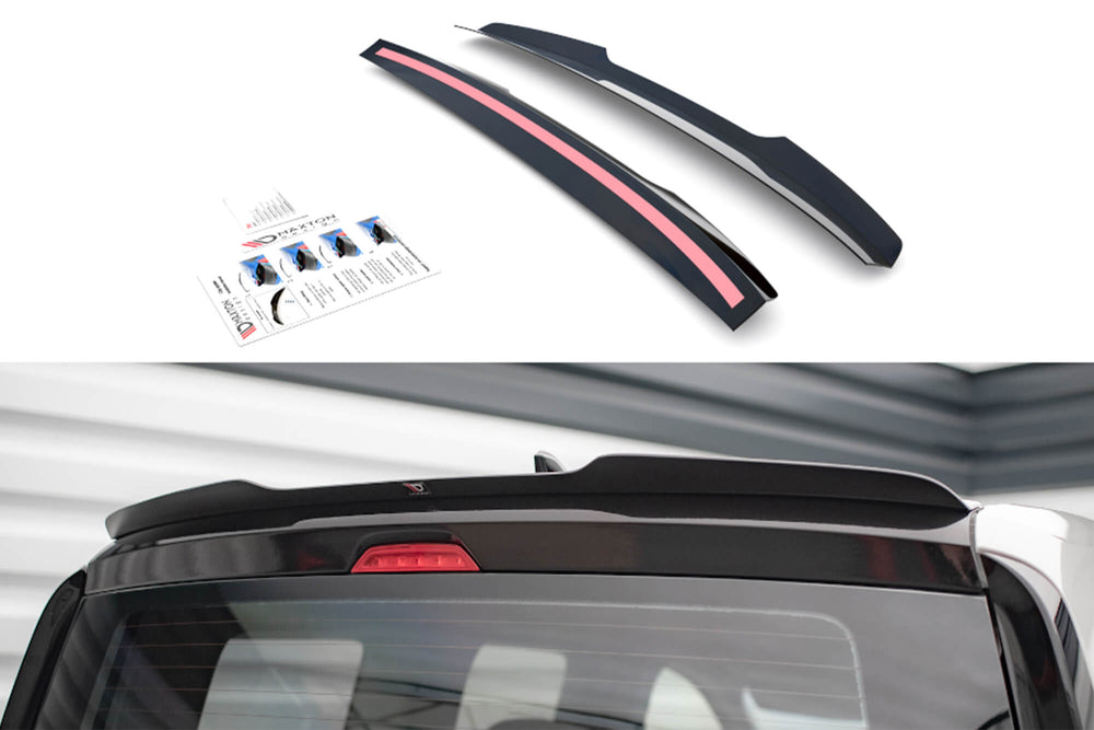 Spoiler hayon Maxton Design pentru VW Caddy dupa 2020, negru mat