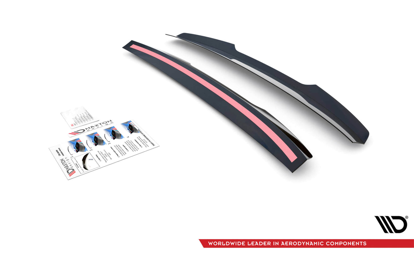 Spoiler hayon Maxton Design pentru VW Caddy dupa 2020, negru mat