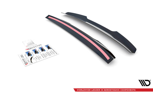 Spoiler hayon Maxton Design pentru VW Caddy dupa 2020, negru mat