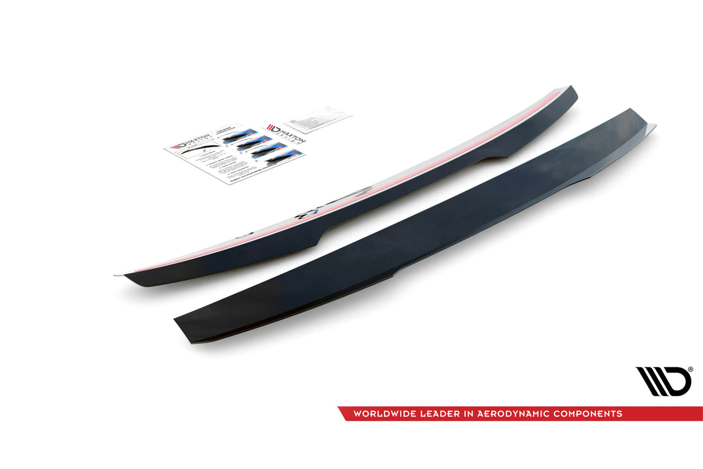 Spoiler hayon Maxton Design pentru VW Caddy dupa 2020, negru mat