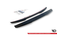 Spoiler hayon Maxton Design pentru VW Caddy dupa 2020, negru mat