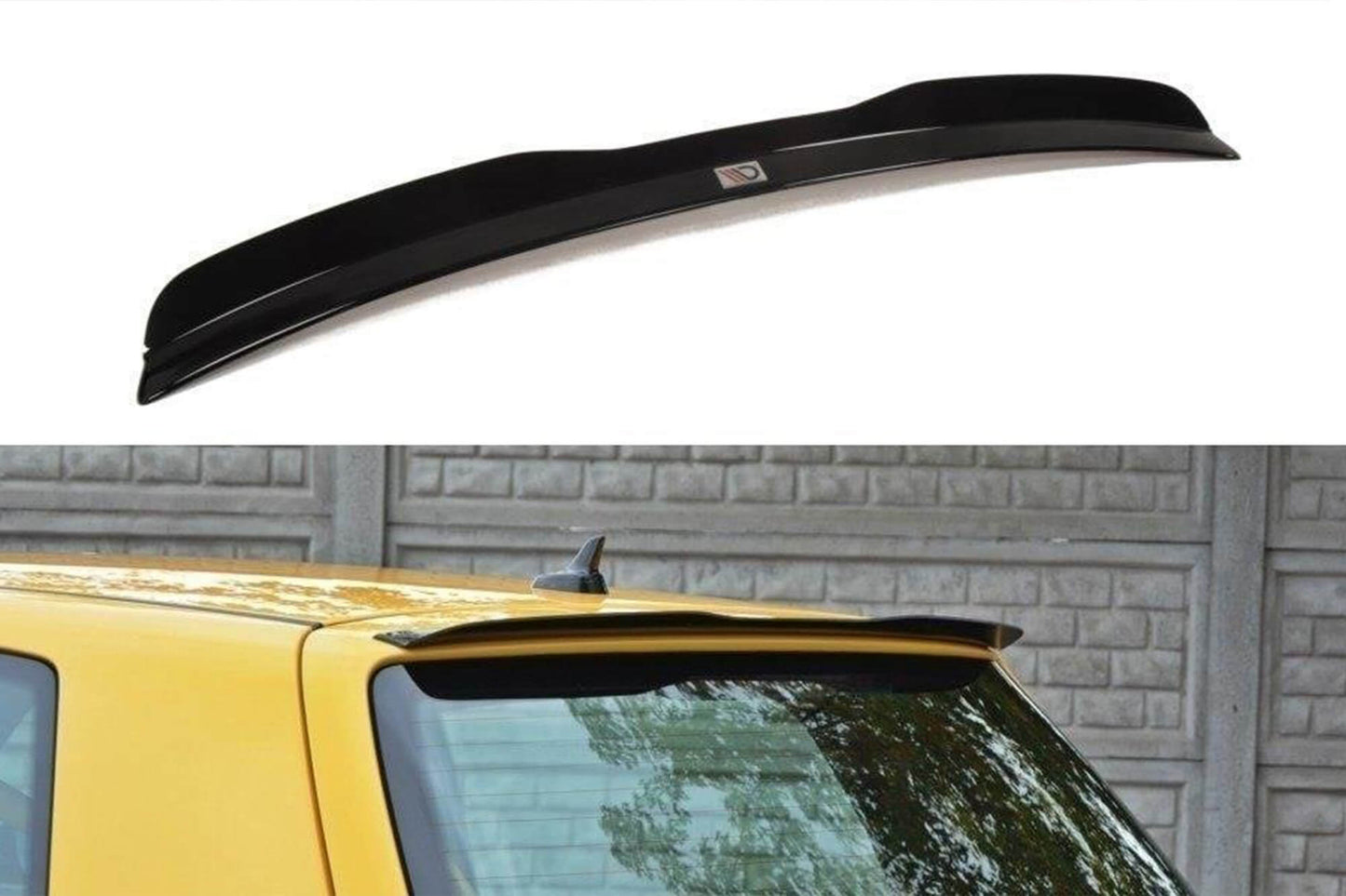 Maxton Design Spoiler pentru VW Golf IV (1997-2003), culoare carbon